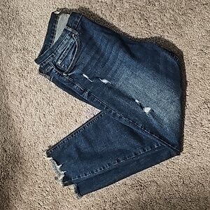 Women's NICOLE MILLER New York "SOHO High Rise Ankle Skinny" Sz 16